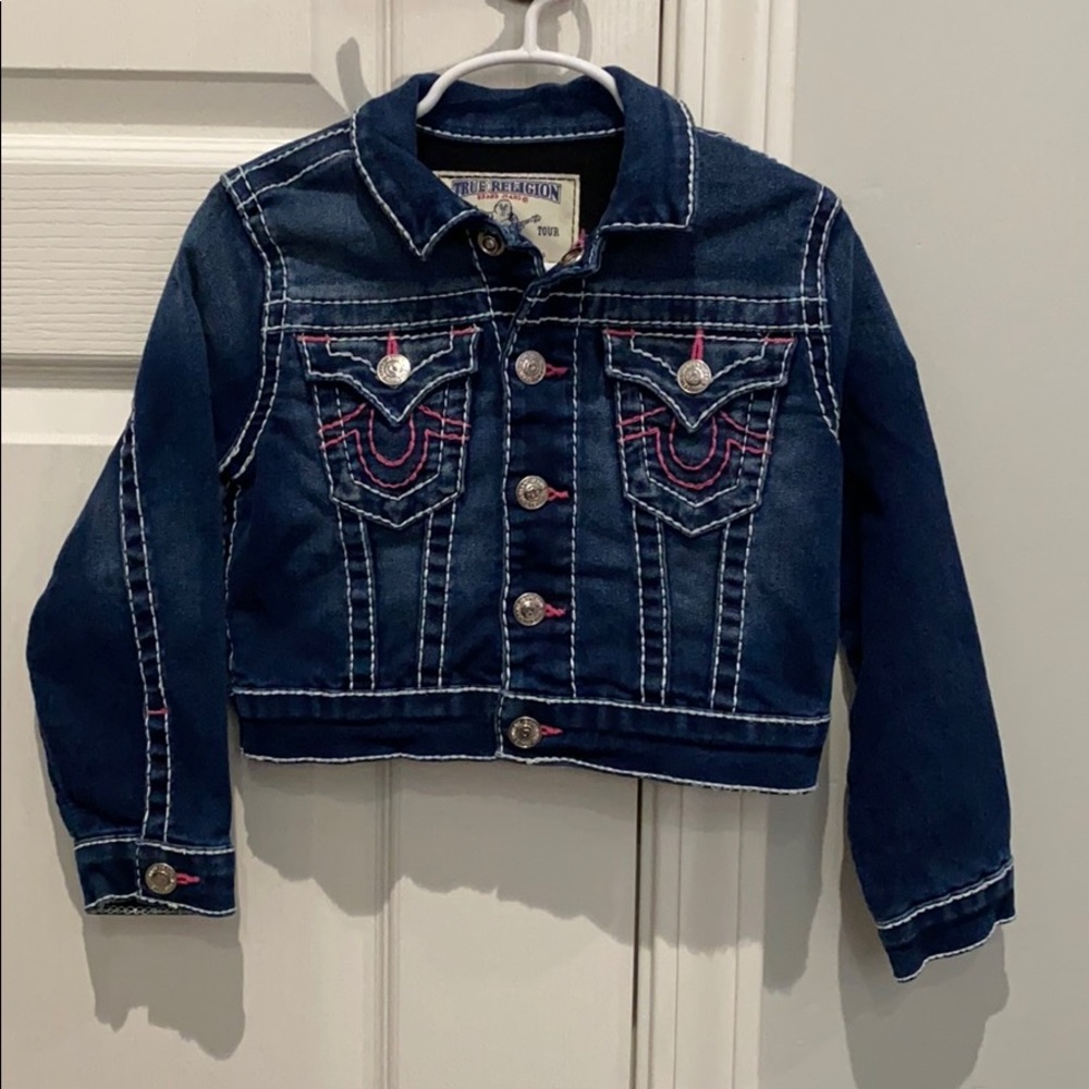 True Religion denim jacket size 3